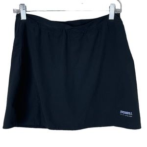 Running Room Fit-Wear Skort Athletic Running Medium Summer Biking Drawstring Blk